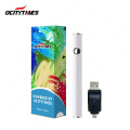 US leading product Ocitytimes cbd oil atomizer 510 thread preheat vape 380mah S18-usb battery